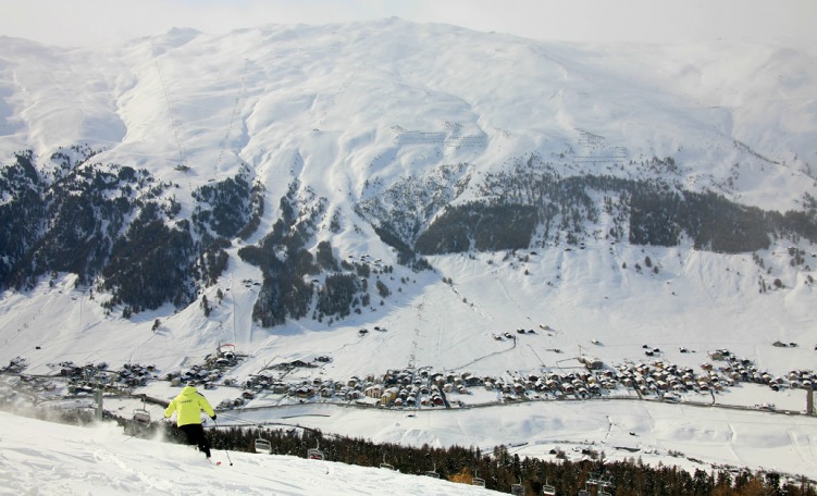 Piste da sci di Livigno