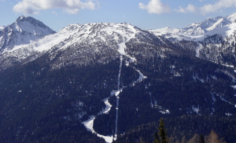 anteprima Pista Tognola 1: la pista più bella di San Martino di Castrozza