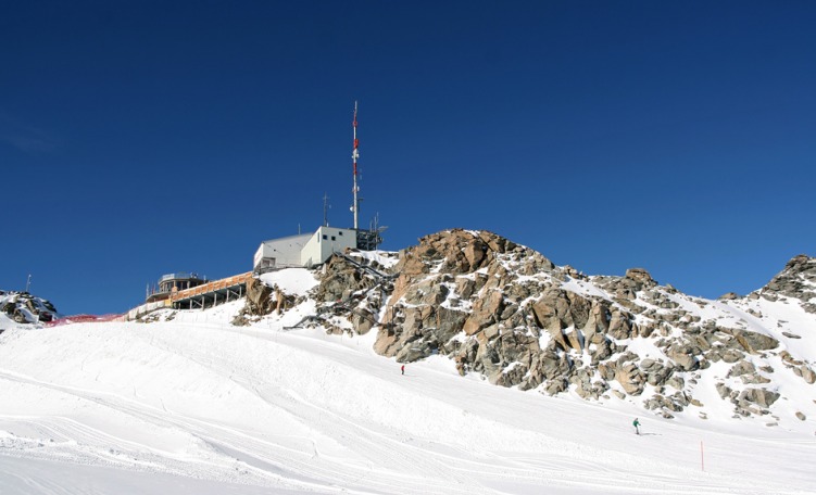 Inizio pista ghiacciaio