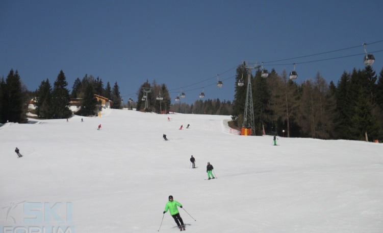 anteprima Pista Olang - Gassl, bellissima pista rossa da Plan de Corones - Kronplatz a Valdaora