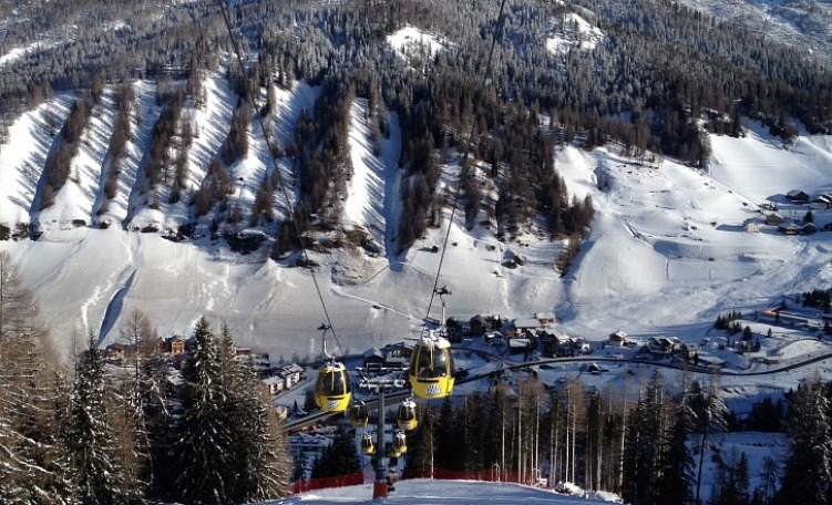 anteprima Pista Piz Sorega A, la pista principale di San Cassiano in Alta Badia