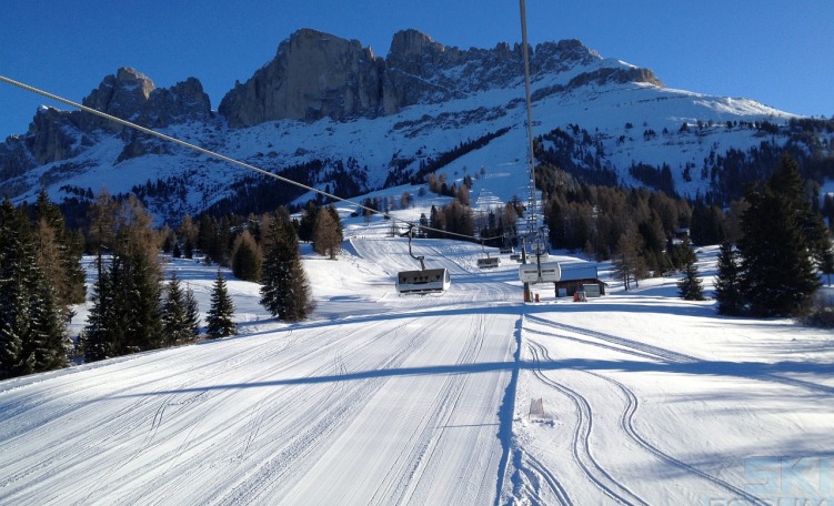 anteprima Recensione della pista Paolina, il tracciato principale del Carezza Ski