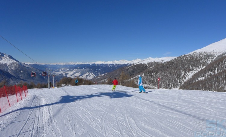 anteprima Pista "Orto del Toro - Stiergarten", pista rossa in Val Pusteria