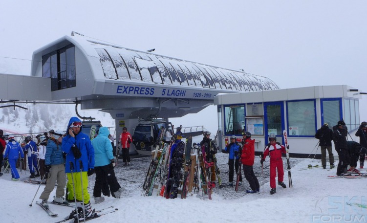 anteprima Recensione della cabinovia 8 posti Express 5 Laghi di Madonna di Campiglio