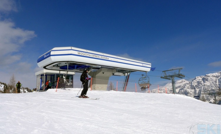 anteprima Seggiovia Zeledria Express nel comprensorio di Madonna di Campoglio in Trentino
