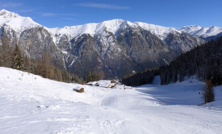 anteprima Pista "Malga di Ladurns" in Alto Adige: il carving paradise della Valle Isarco