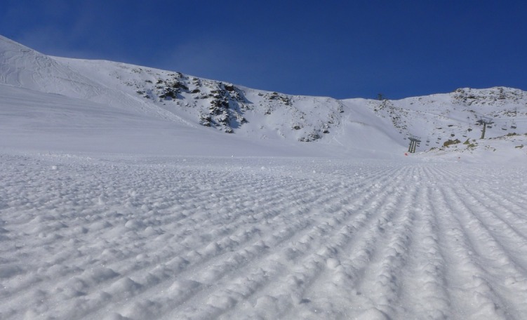 anteprima Pista rossa Asmol in Val d'Ultimo