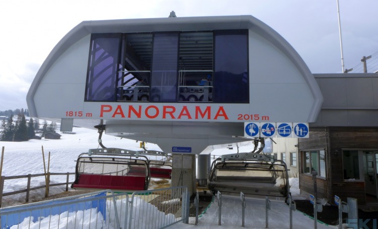 anteprima Seggiovia esaposto Panorama, costruzione Doppelmayr dell'Alpe di Siusi - Seiser Alm