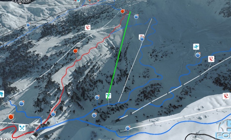 Tracciato della nuova Gran Paradiso