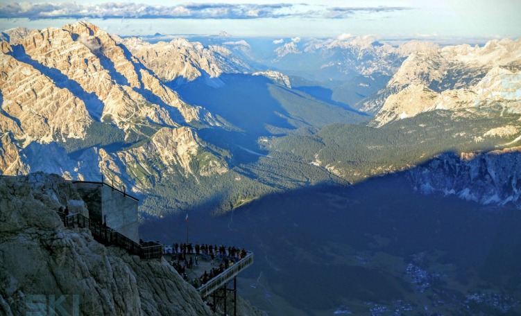 Tramonto sulle Dolomiti dalle Tofane