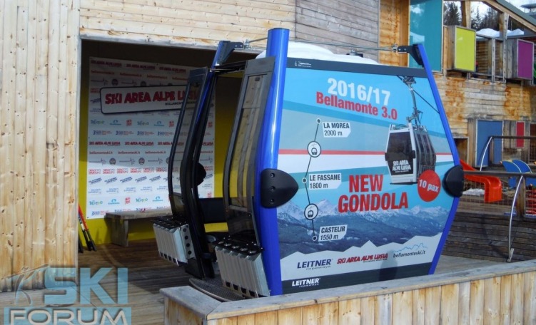 Nuova cabinovia Bellamonte