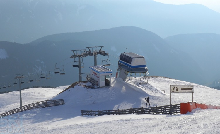 Stazione a monte seggiovia Skihütte