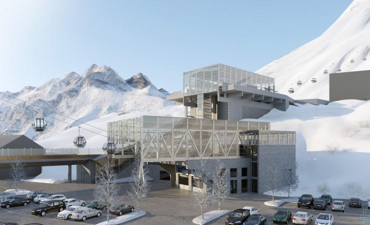 Stazione a valle Alpe Rauz