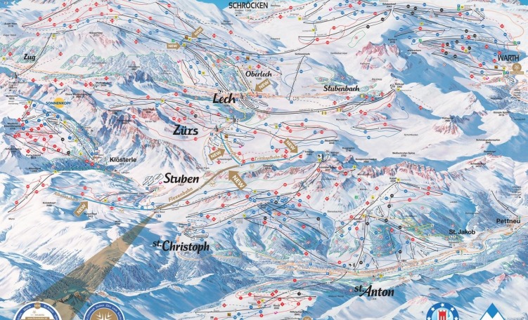 Nuova Skimap Arlberg