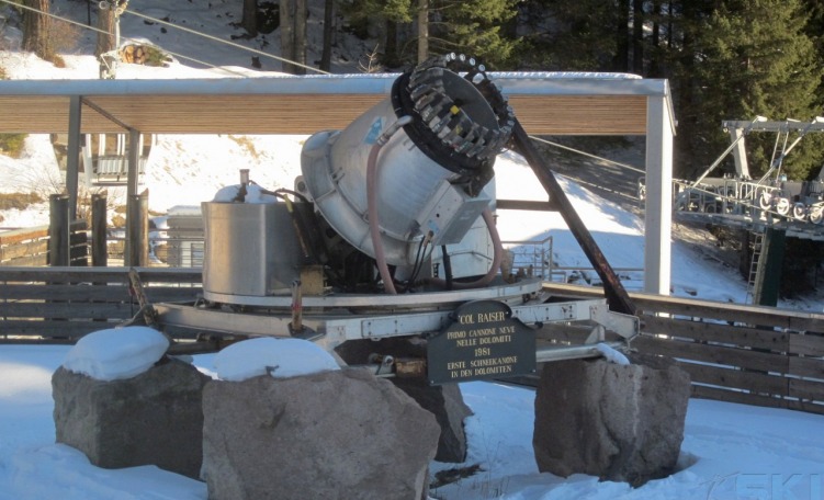 Primo cannone delle Dolomiti