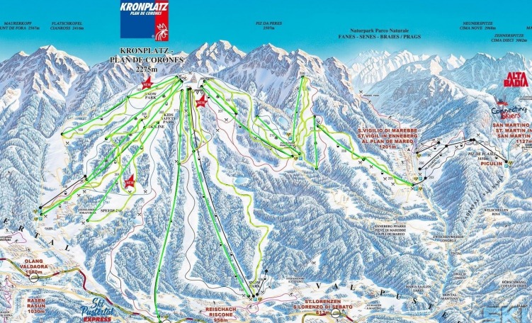 Skimap Kronplatz dal 26 nov