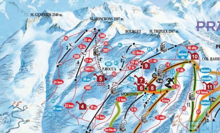 Skimap Vialattea 2016-17