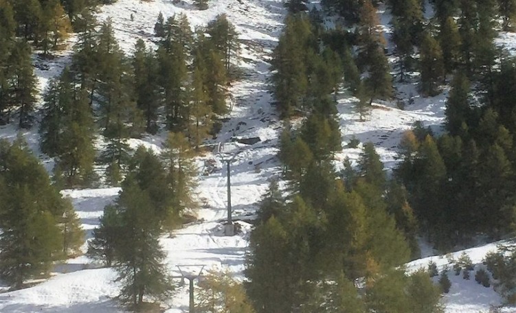 Lavori seggiovia Cote d'Pin Faure