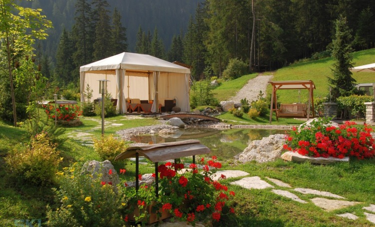 Zona esterna in estate