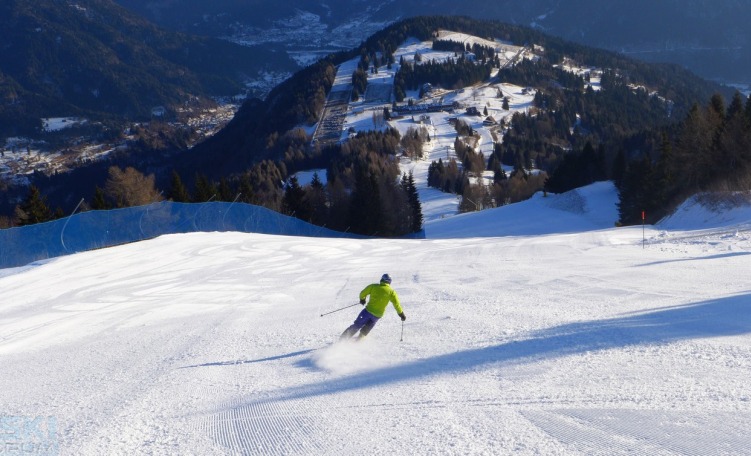 anteprima Pista Zoncolan 1: bellissima pista nera dello Zoncolan in Friuli Venezia Giulia