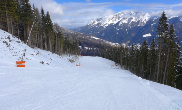 anteprima Pista Ramingeralm, una bella pista rossa di circa 3 km al Monte Cavallo/Rosskopf di Vipiteno