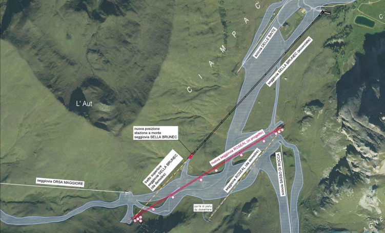 Cartografia riorganizzazione Ciampac