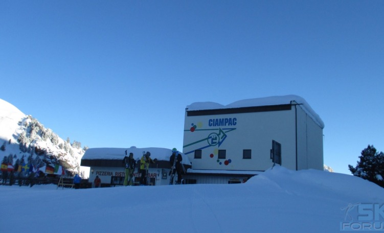 Stazione a monte funivia Ciampac