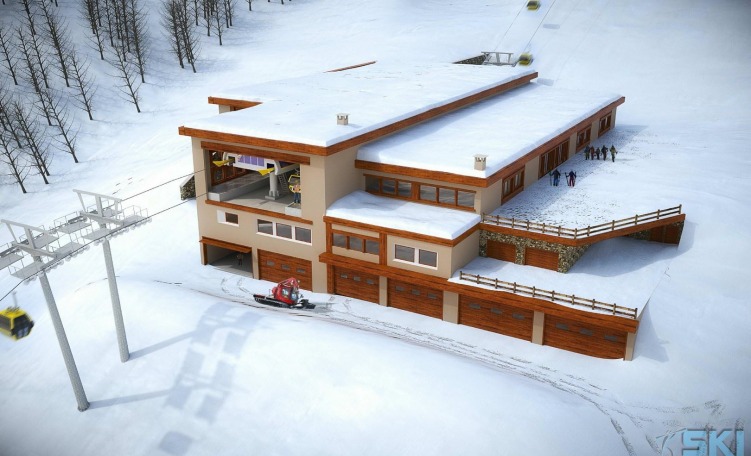 Rendering stazione intermedia