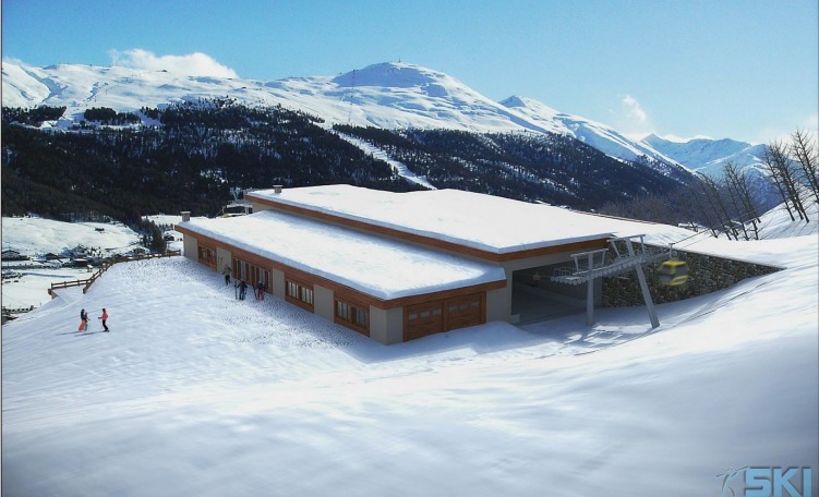 Rendering stazione intermedia