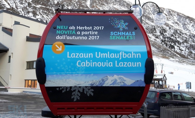 Nuova cabinovia Lazaun