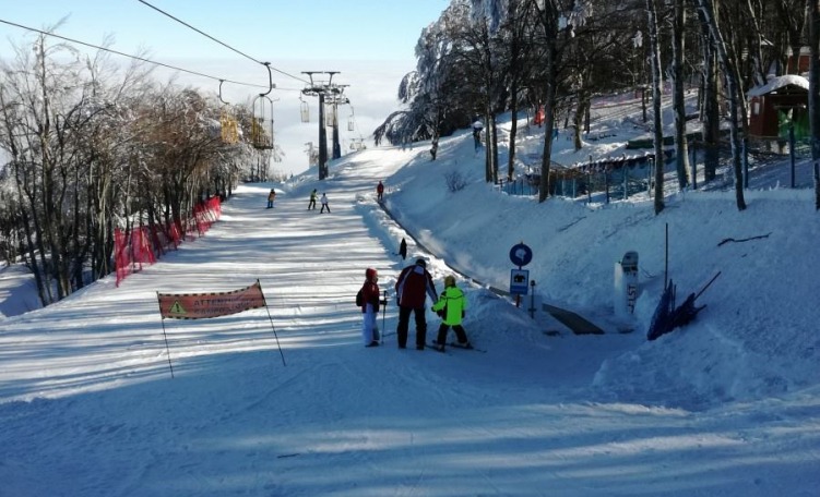 Arrivo cestovia Monte Catria