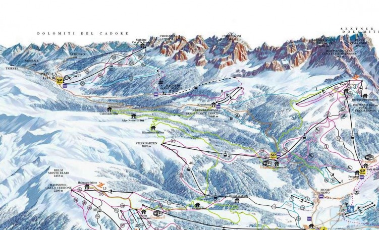 Collegamento Passo Monte Croce-Padola