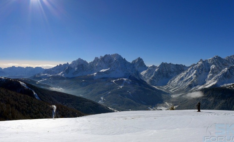 Panoramica dal Monte Elmo