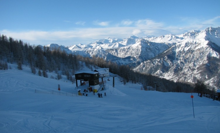 Arrivo seggiovia Fregiusia-Plateau