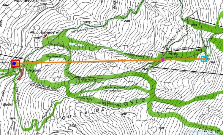 Nuova seggiovia Fregiusia-Plateau