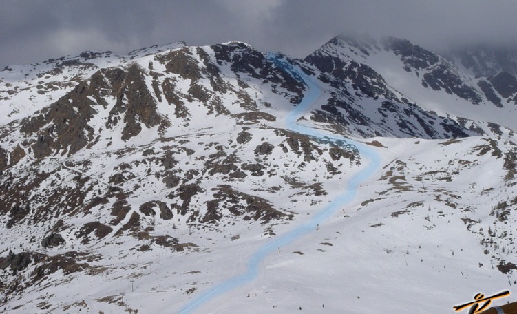 anteprima Pista cima Tognola di San Martino di Castrozza