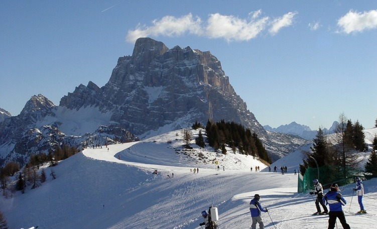 anteprima Pista Fertazza a Selva di Cadore nello Ski Civetta