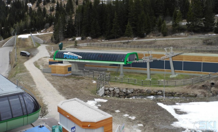 Rendering stazione a valle