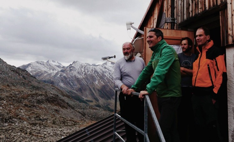 Kompatscher al rifugio Porro