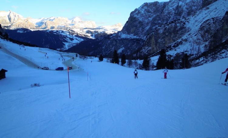 Incrocio pista Frara e attraversamento strada