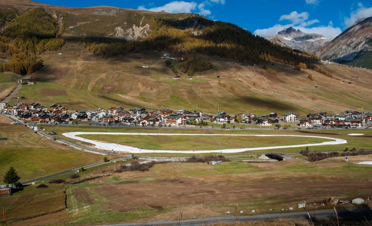 Livigno - pista da fondo ad ottobre