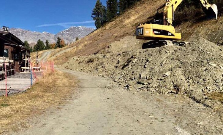 Costruzione del tunnel La Rocca