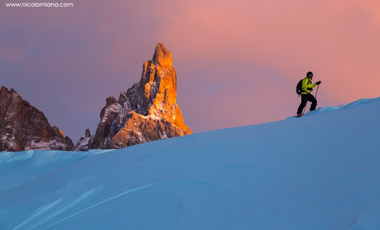 Scialpinismo al Passo Rolle