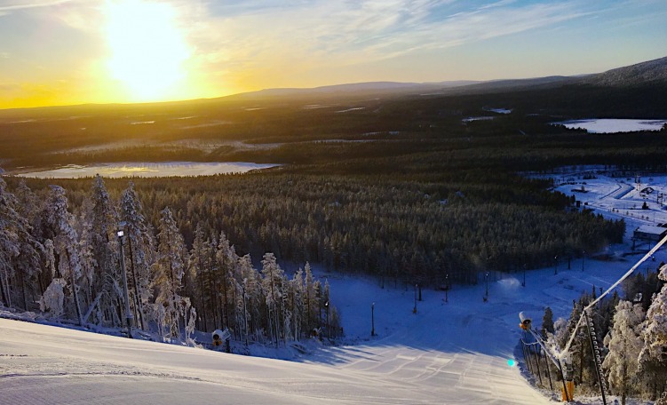 Pista di Coppa del Mondo a Levi