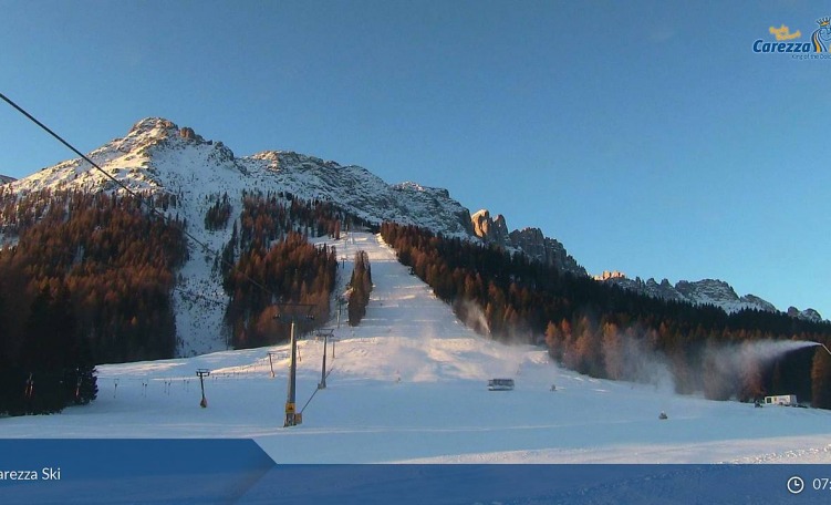 Webcam Passo Costalunga - 20 nov 2017
