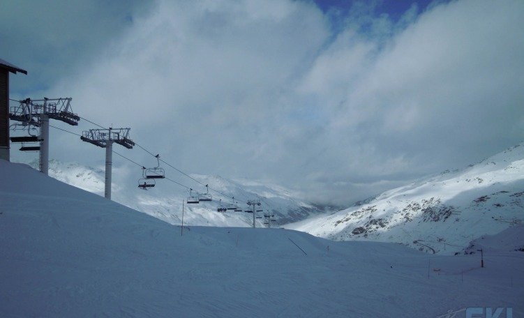 Panorama dalla seggiovia Moutiere