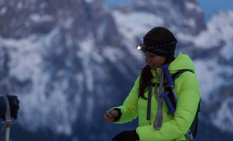 Scialpinismo in notturna a San Martino di Castrozza