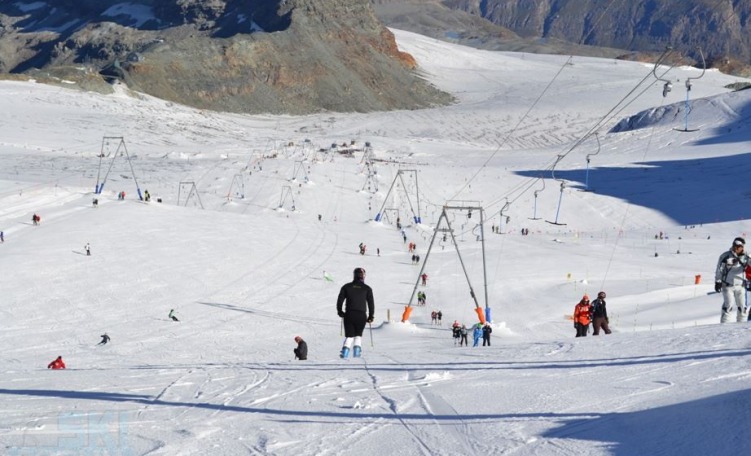 Cervinia - Skilift Plateau Rosa