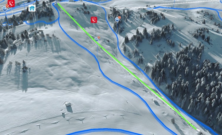 Alta Badia - Linea seggiovia Roby