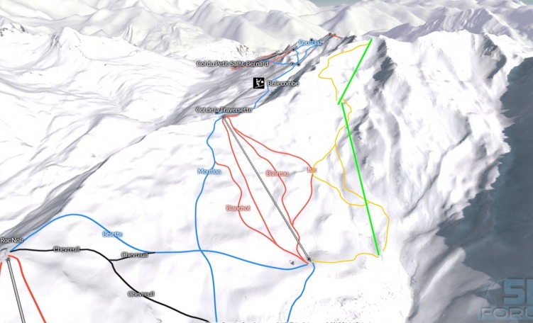 Nuovi impianti e piste La Rosiere